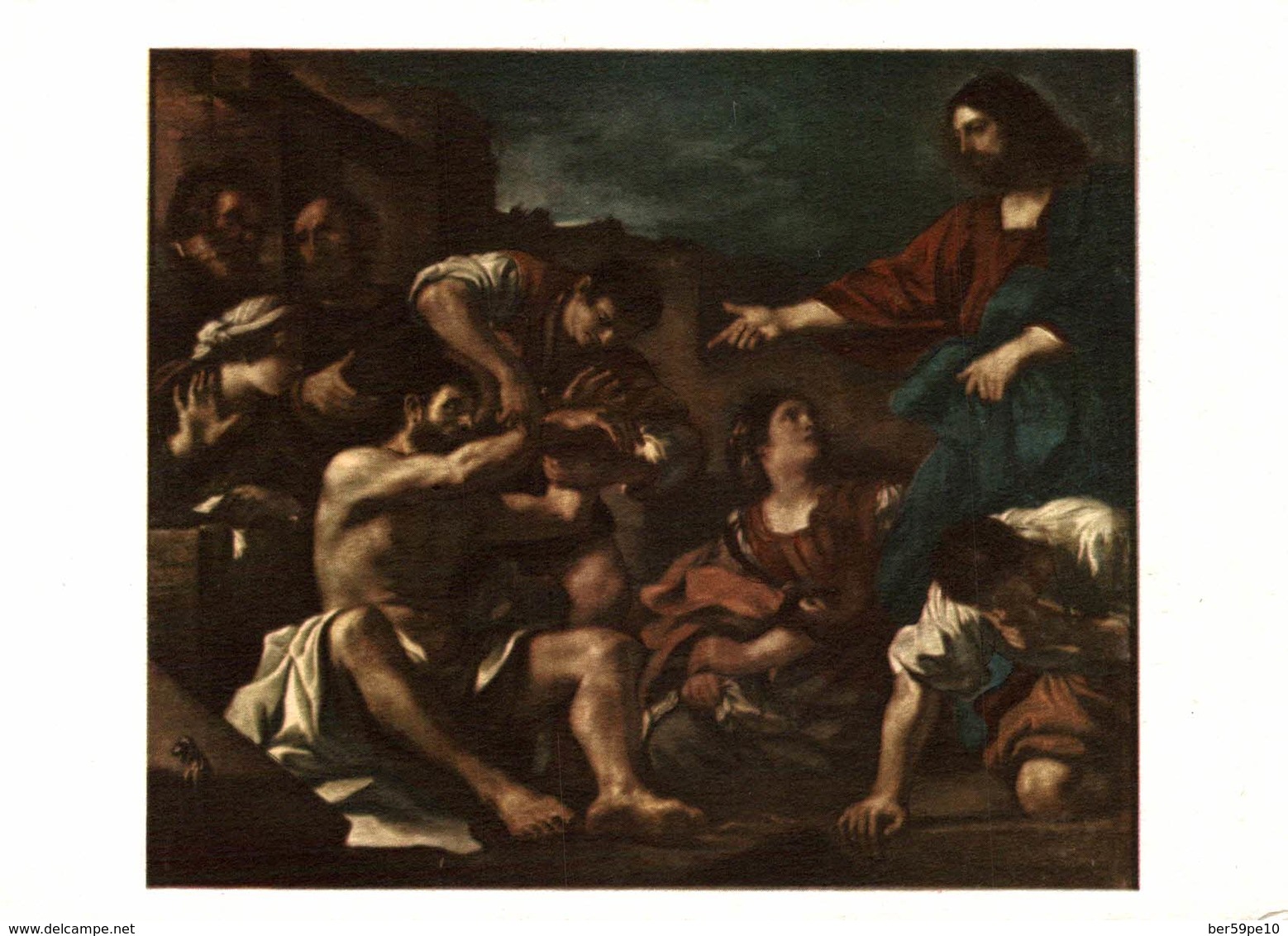 PEINTURE ITALIENNE XVIe - XVIIe & XVIIIe SIECLES G.-F. BARBIERI DIT LE GUERCHIN 1591 1666 LA RESURRECTION DE LAZARE - Schilderijen