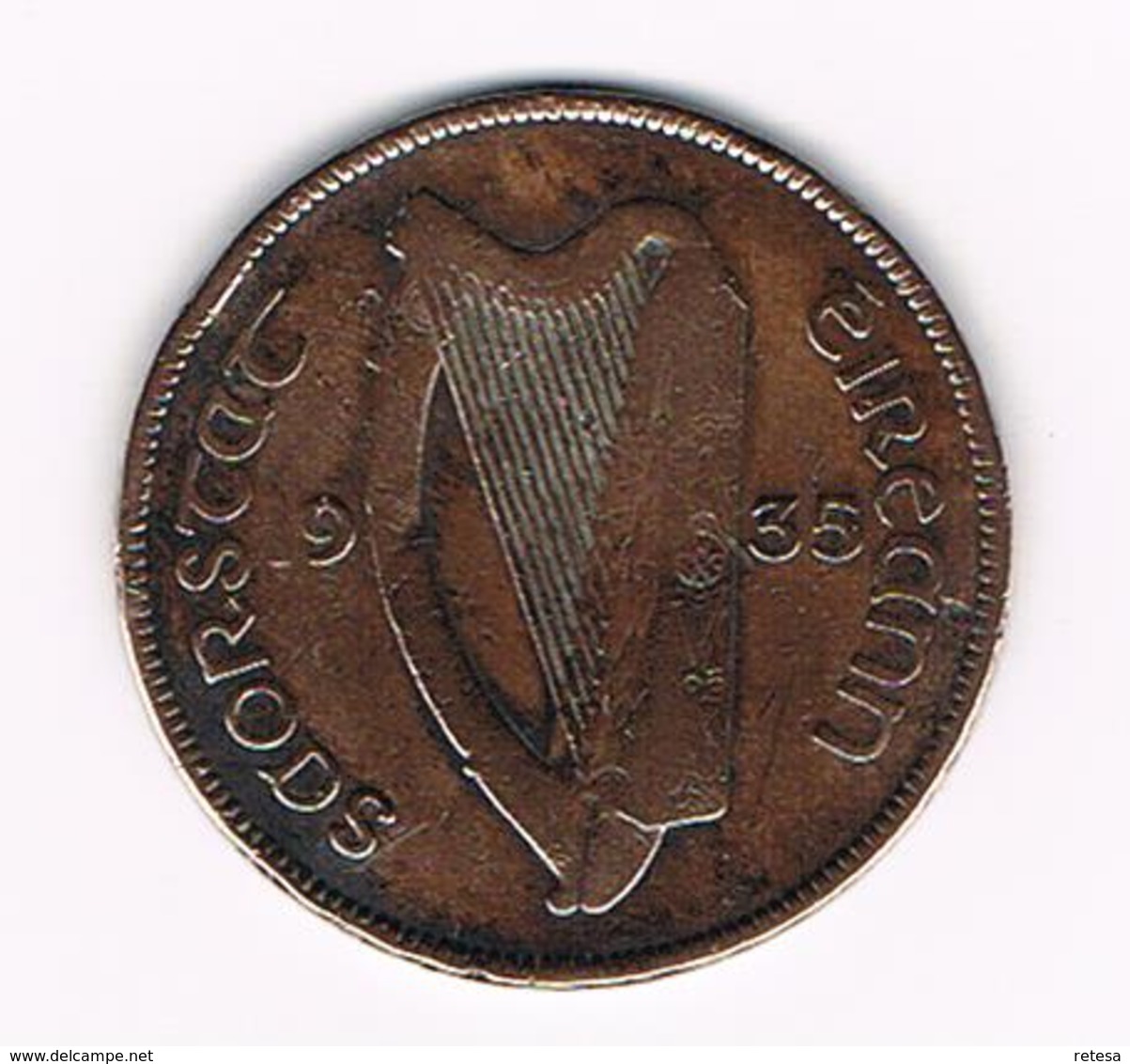 &  IERLAND ( EIREANN ) 1 PENNY  1935 - Irlande