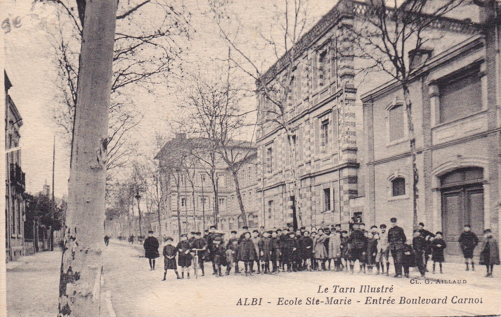 ALBI - Ecole St Marie - Entrée Boulevard Carnot - Albi