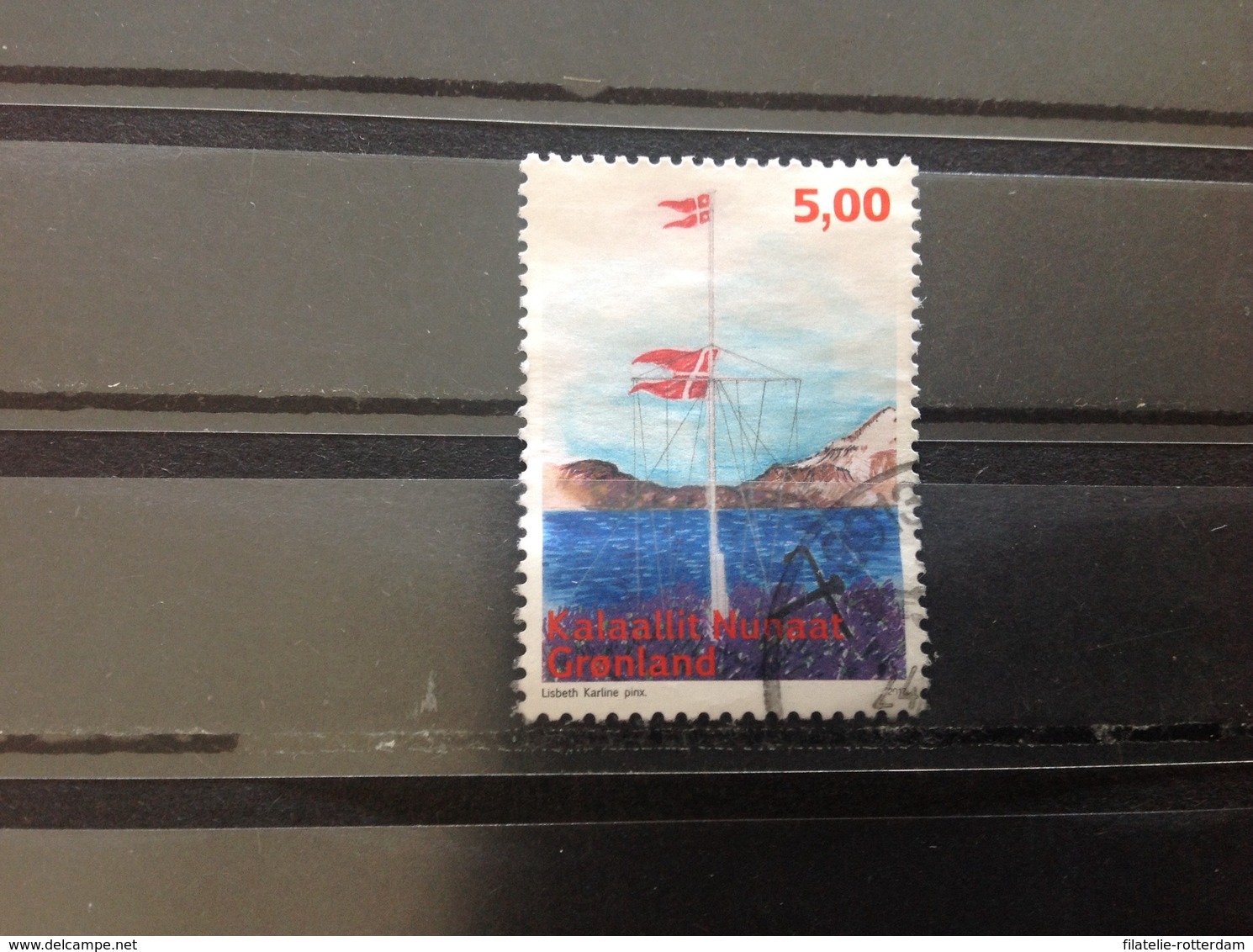 Groenland / Greenland - Scheepsvlag (5) 2017 - Used Stamps