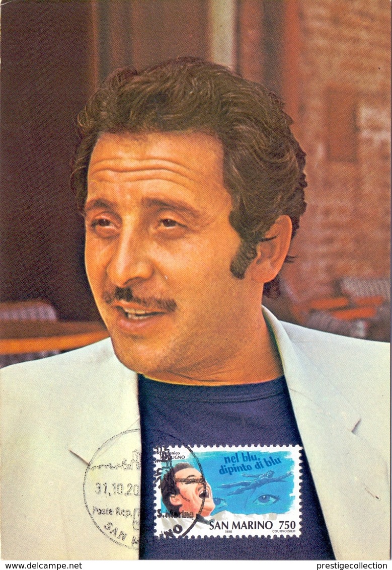 SAN MARINO MAXIMUM DOMENICO MODUGNO   GIUGN180045) - Music