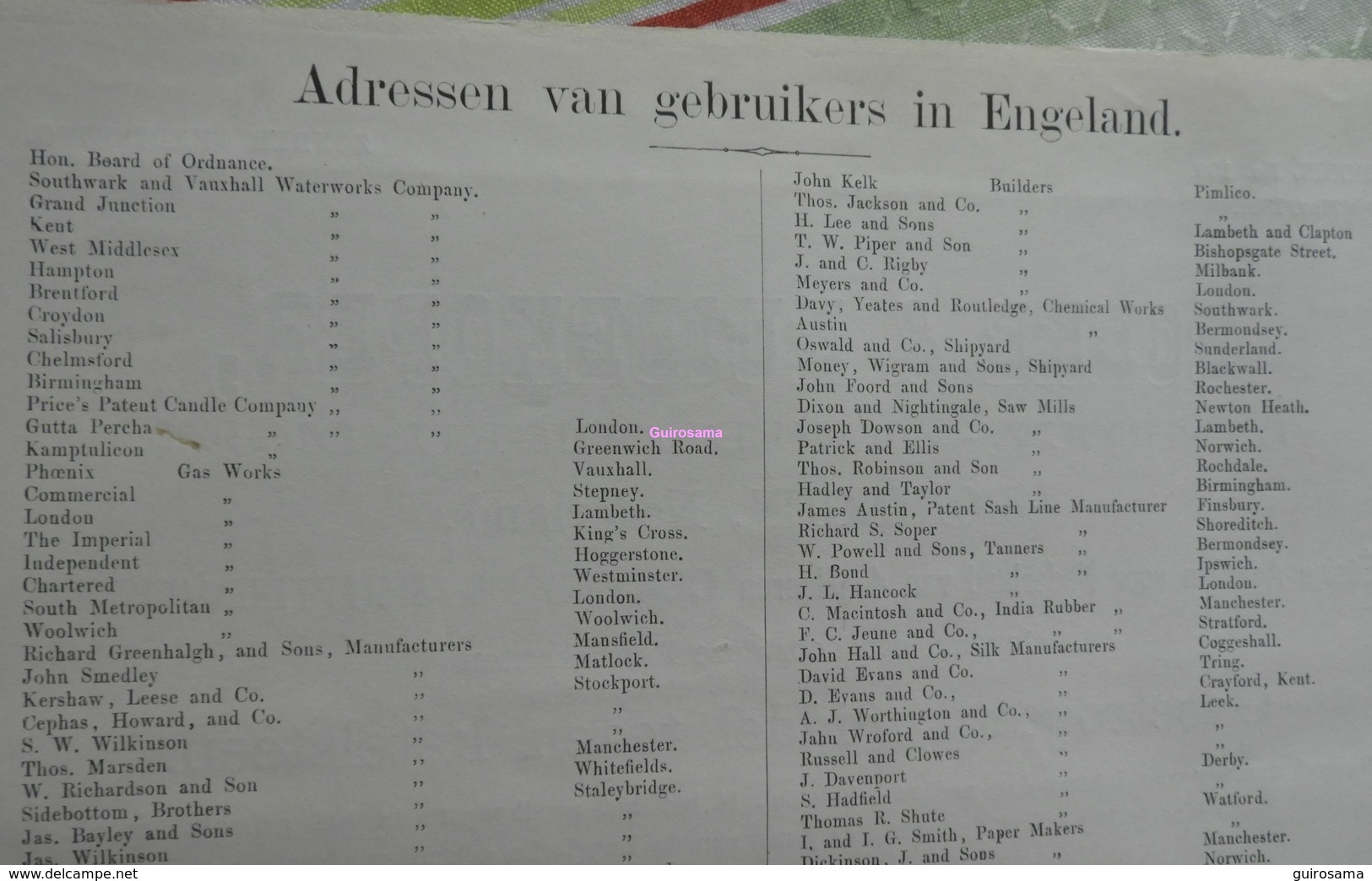 Boeke En Huidekoper, Gröningen - Clayton En Shuttleworth's Prijs (Locomobile) + Liste Acheteurs En Angleterre - 1881 - Pays-Bas