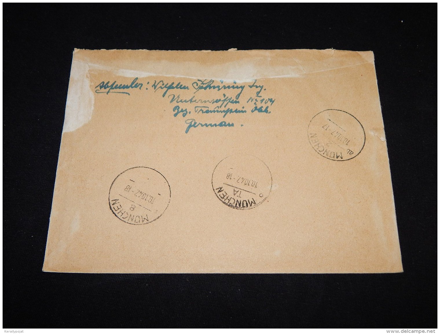 Germany Allied 1947 Durch Gilboten Cover__(L-12712) - Sonstige & Ohne Zuordnung