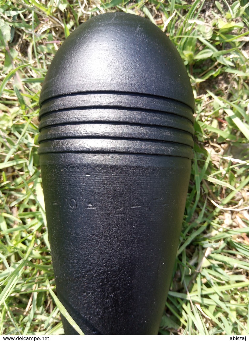 8cm  Grenade Neutralisé...  Zunden Fusee Projektil Obus - Decotatieve Wapens