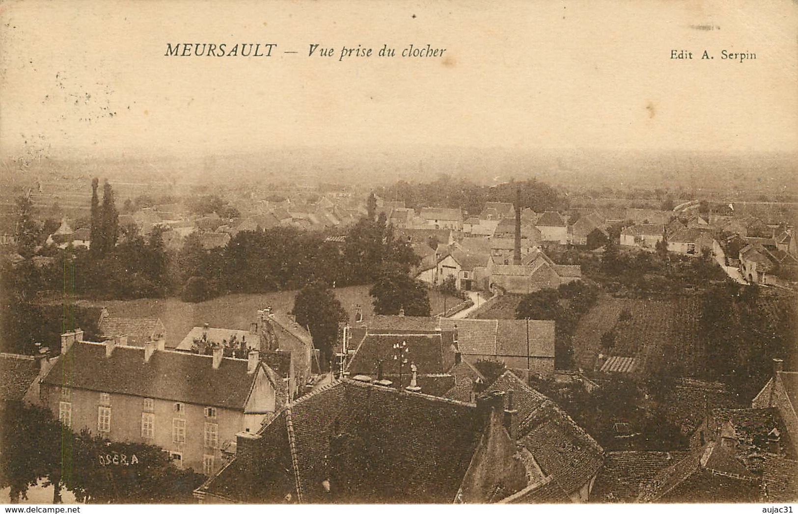 Dép 21 - Meursault - Vue Prise Du Clocher - état - Meursault