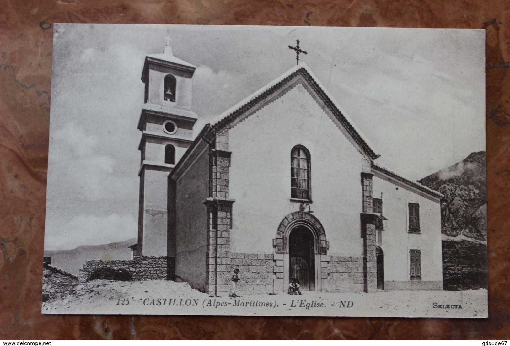 CASTILLON (06) - L'EGLISE - Autres & Non Classés