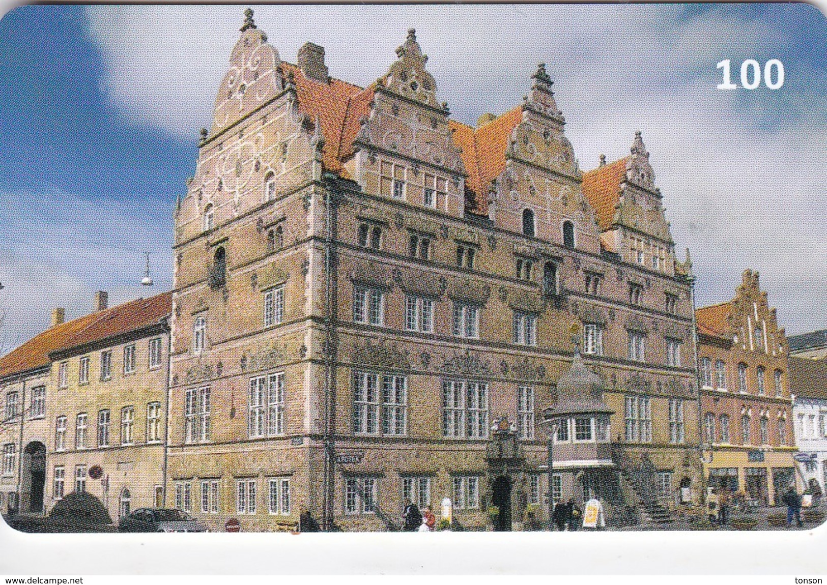 Denmark, D 066, Castles, Jens Bangs Stenhus, 2 Scans. - Denmark