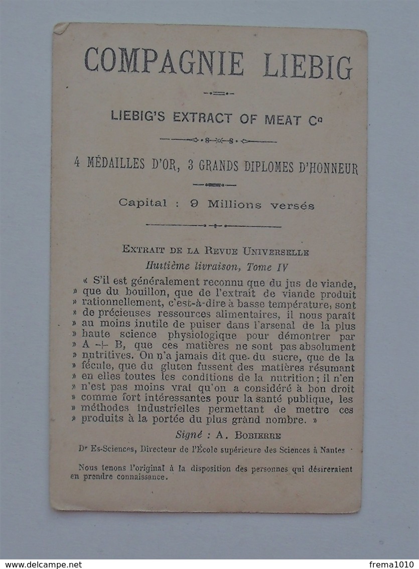 CHROMO LIEBIG: Série S12 (Sujets Divers) - Chère SOEUR...LIEBIG...boeuf...du Bouillon Avec ! - Fillette - Lith. APPEL - Liebig