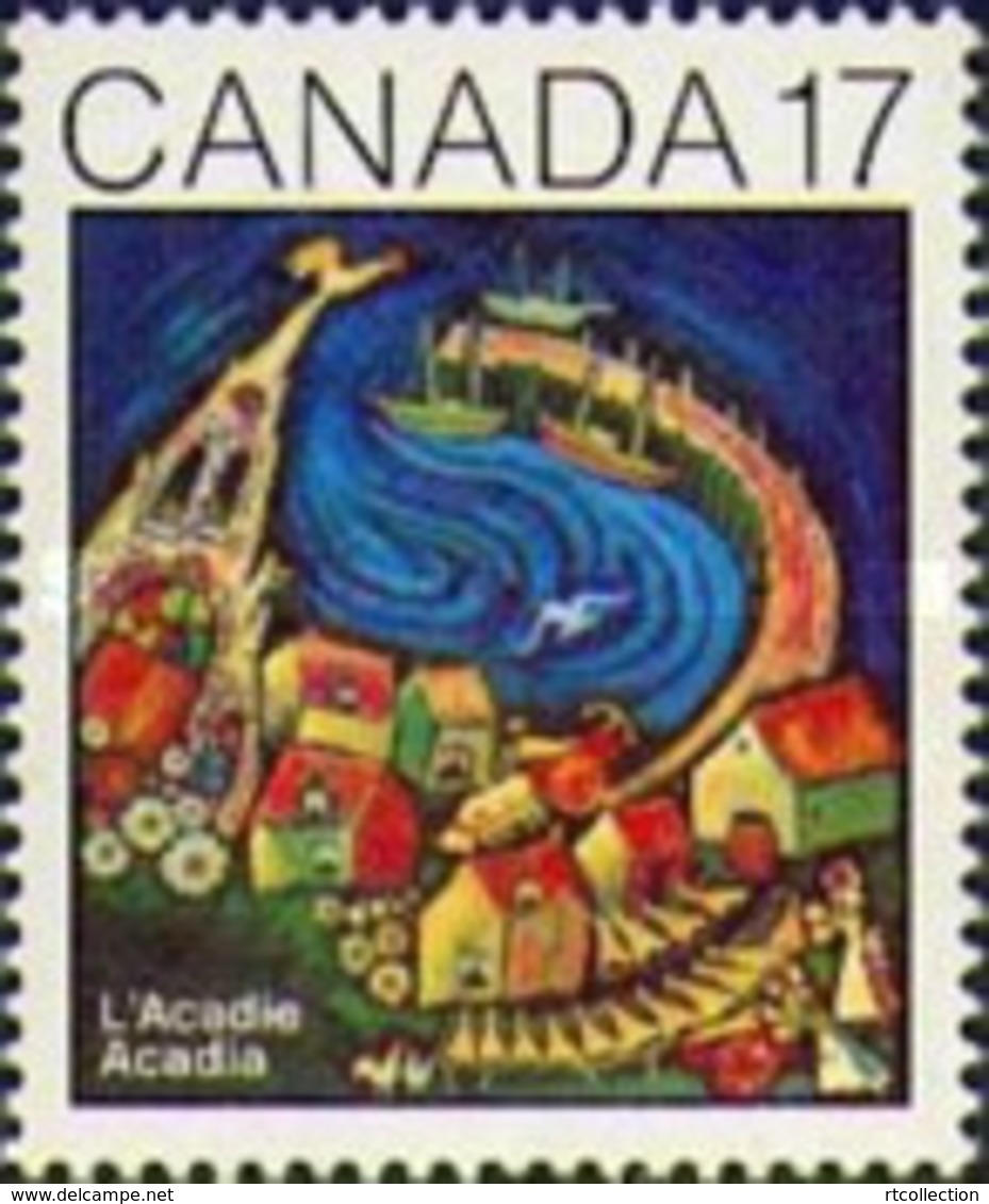 Canada 1981 - One 100th Anniv Of The First Acadia Community Convention Art Architecture Paintings Stamp MNH SG 1021 - Other & Unclassified