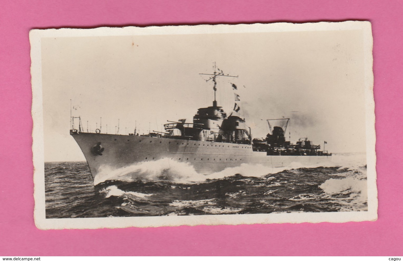 PETITE PHOTO CONTRE-TORPILLEUR C.T.  " TERRIBLE " A.295/10.5.35  (Lt) - Warships