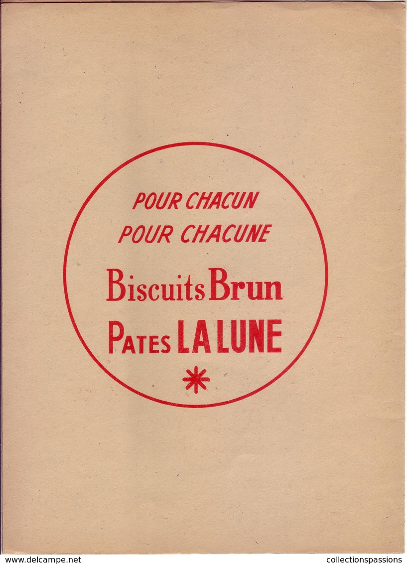 Protège Cahiers - Biscuits BRUN - Protège-cahiers