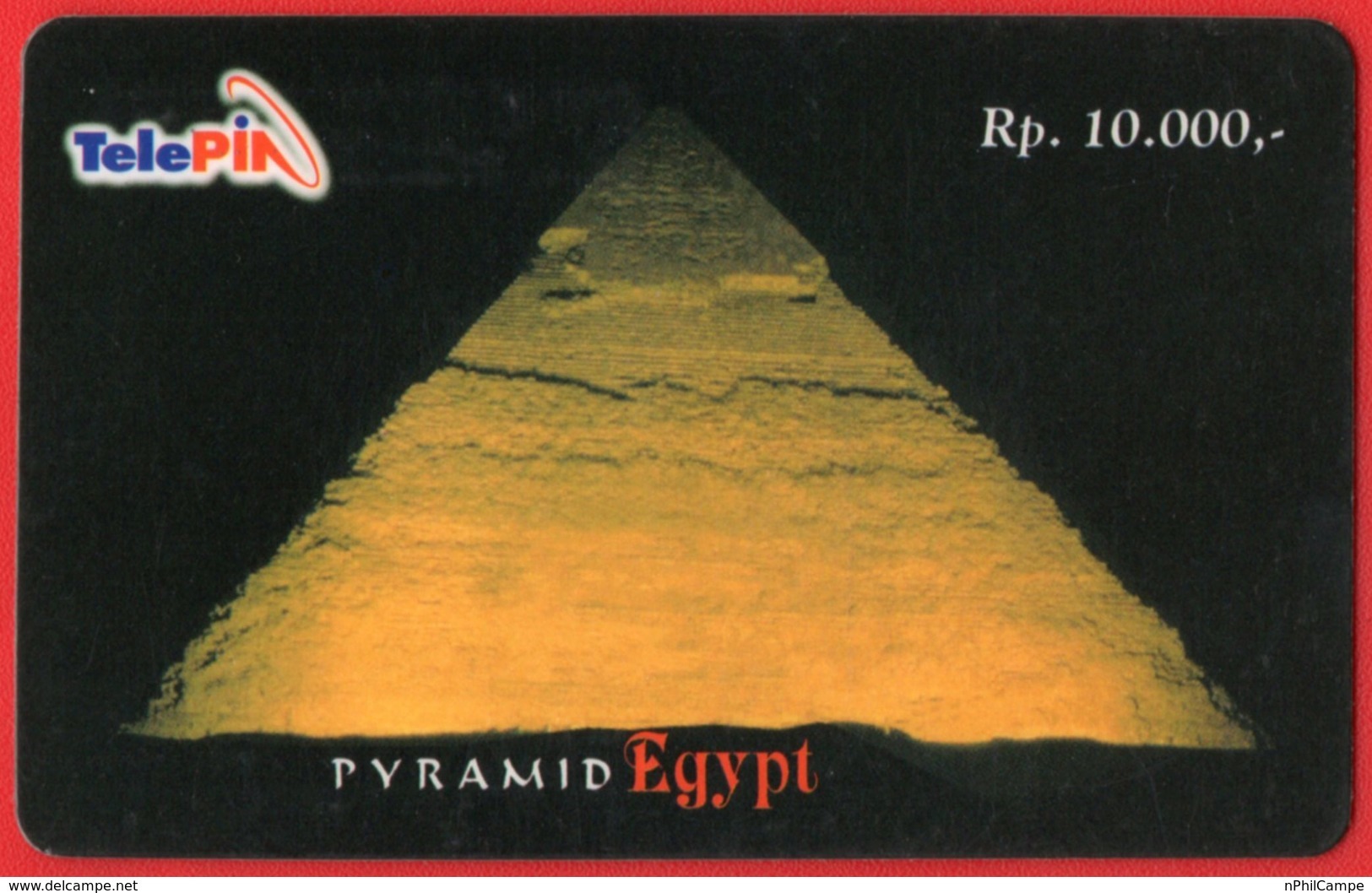 L34 -  INDONESIA INDONESIEN - Telepin Collect. Pyramid Egypy Series - Mint - Indonesia