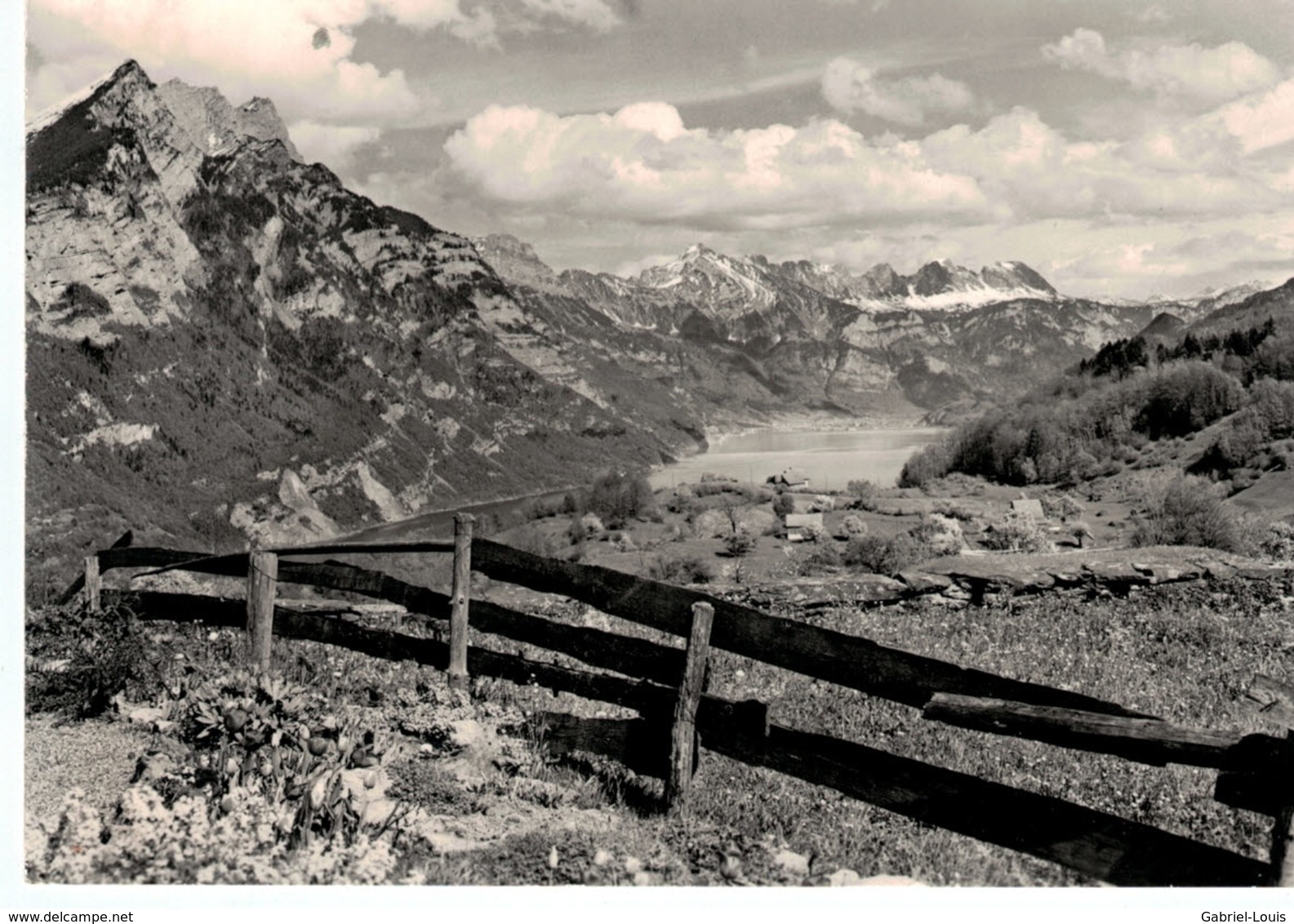 Filzbach GL An Der Kerenzerbergstrasse - Non écrite ( Carte 10 X 15 Cm) - Filzbach