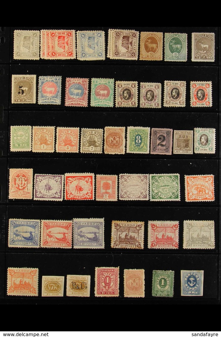 SCANDANAVIAN BYPOST STAMPS A High-powered Mint And Used Collection On Album Pages And Stock Leaves. Comprises Chiefly La - Altri & Non Classificati