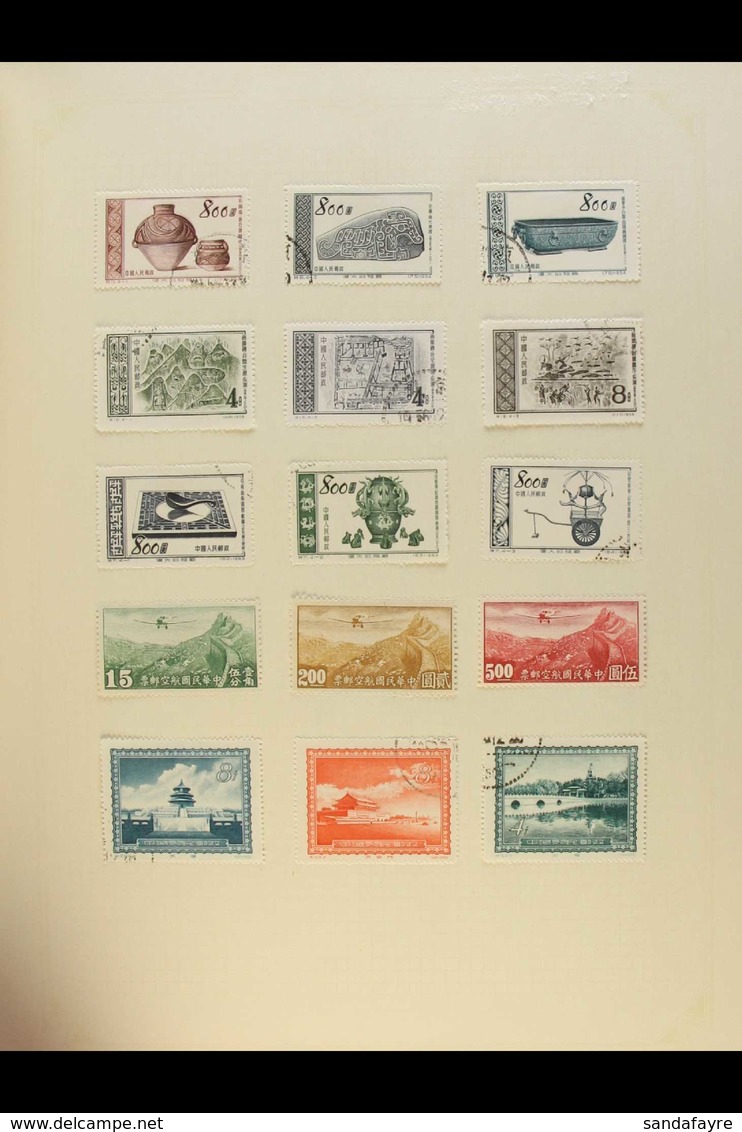 FOREIGN COUNTRIES COLLECTION IN TWO ALBUMS 1852-1980 MINT & USED ALL DIFFERENT COLLECTION With Useful Ranges From Andorr - Autres & Non Classés