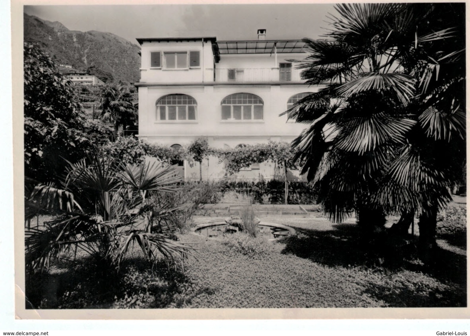 Villa Hortensia Brissago, Madonna Di Ponte ( Carte 10 X 15 Cm) - Brissago