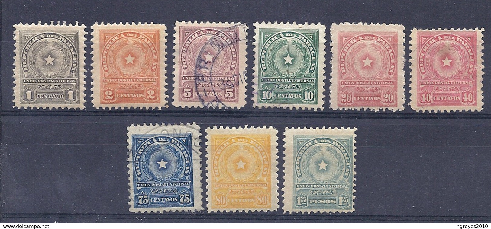 180029784  PARAGUAY  YVERT  Nº  200/9  USED/MH  (EXCEPT  Nº  208) - Paraguay