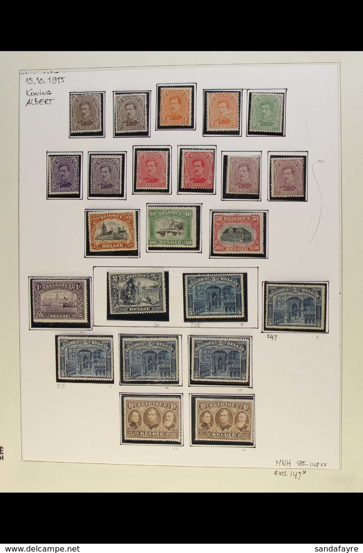 1915-1939 ATTRACTIVE FINE MINT & NEVER HINGED MINT COLLECTION With Shades, Perf Types & Varieties In Hingeless Mounts On - Other & Unclassified