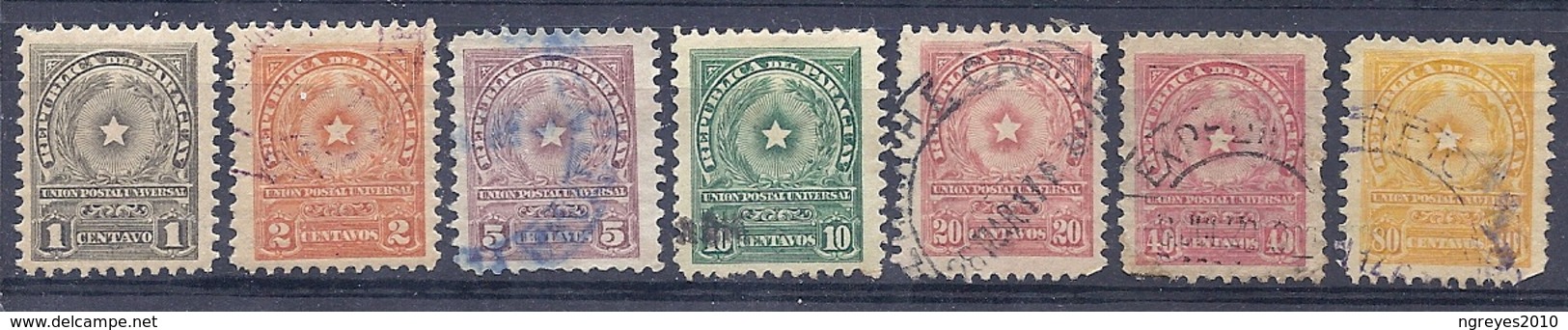 180029785  PARAGUAY  YVERT  Nº  200/5+207 - Paraguay