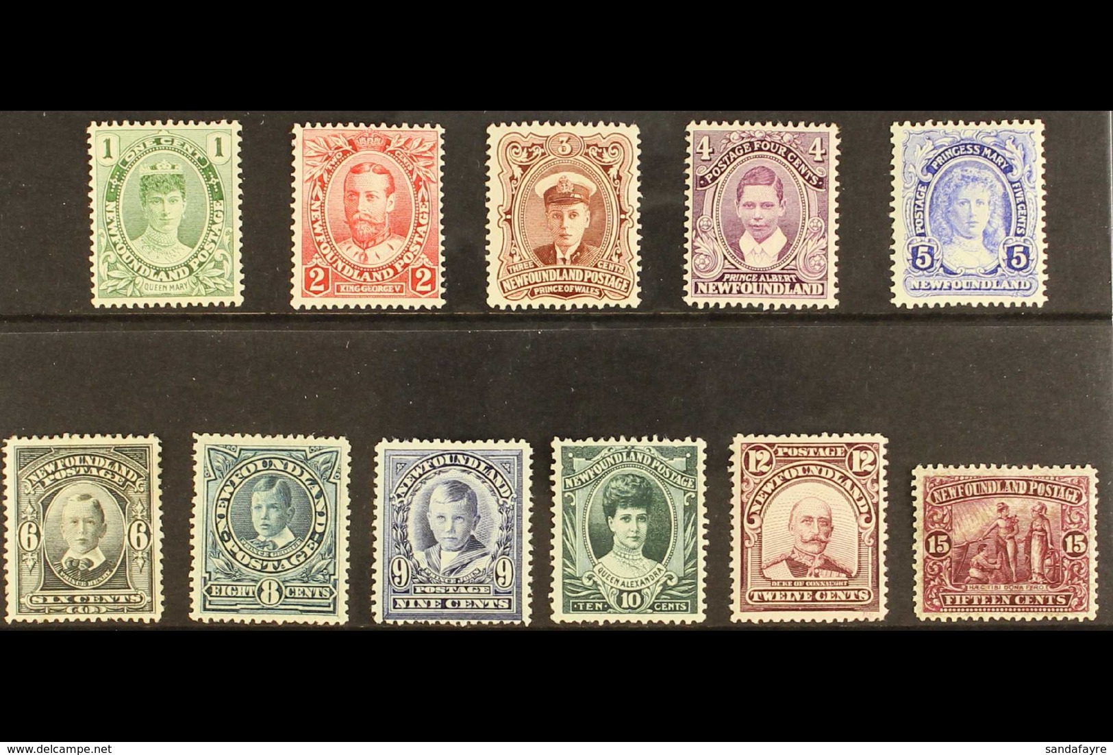 1911-16 Coronation Set, SG 117/27, Fine Mint (11 Stamps) For More Images, Please Visit Http://www.sandafayre.com/itemdet - Sonstige & Ohne Zuordnung