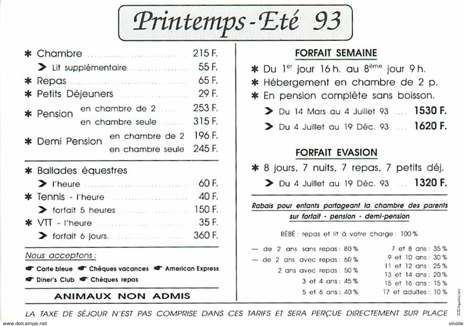 PIE18-T-3063 : LOGIS DE FRANCE. RESTAURANT LES ROULIERS. PRENOVEL  LES PIARDS. - Autres & Non Classés