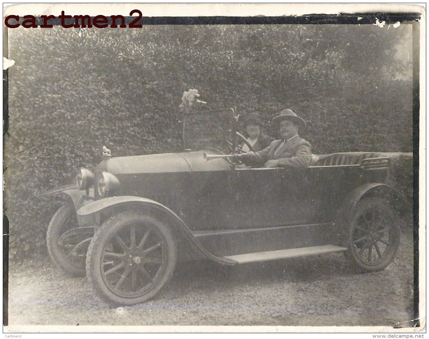 PHOTOGRAPHIE ANCIENNE AUTOMOBILE VOITURE CAR TACOT Citroën Renault Delage Dion-bouton Hotchkiss Berliet Traction - Automobiles