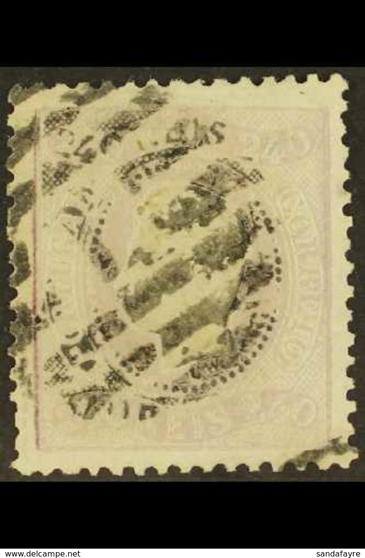 1867-70 240r Pale Dull Lilac 'curved Label' (SG 67, Michel 33), Used, Couple Of Shortish Perfs At Lower Left, Cat £700.  - Other & Unclassified