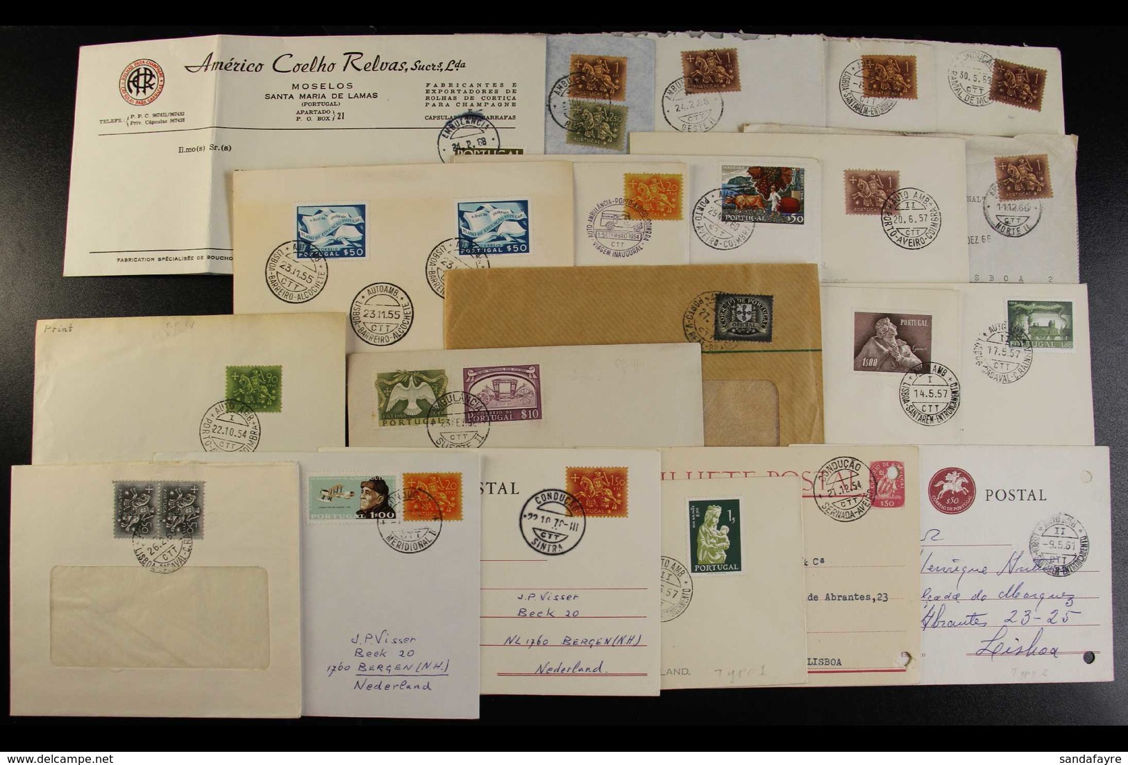 1952-74 RAILWAY COVERS Interesting Accumulation Of Covers & Cards Showing Various Railway & TPO Postmarks, Incl. Various - Other & Unclassified