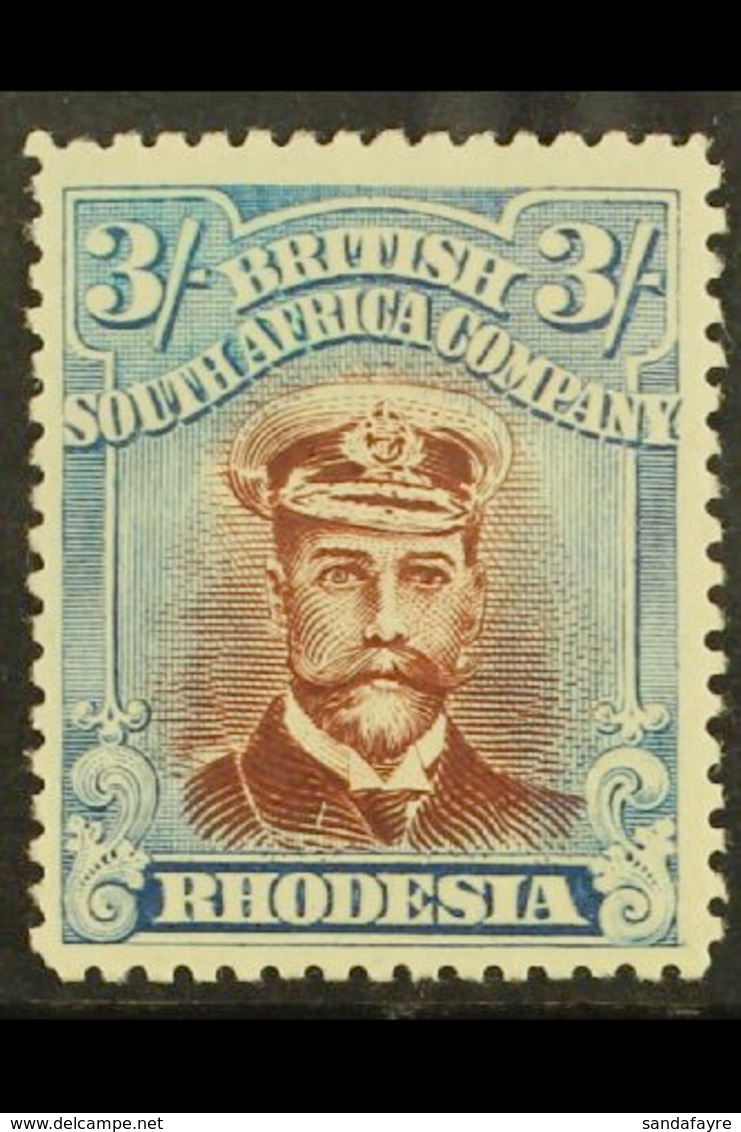 1922 3s Red Brown And Grey Blue, SG 320, Very Fine And Fresh Mint. For More Images, Please Visit Http://www.sandafayre.c - Altri & Non Classificati