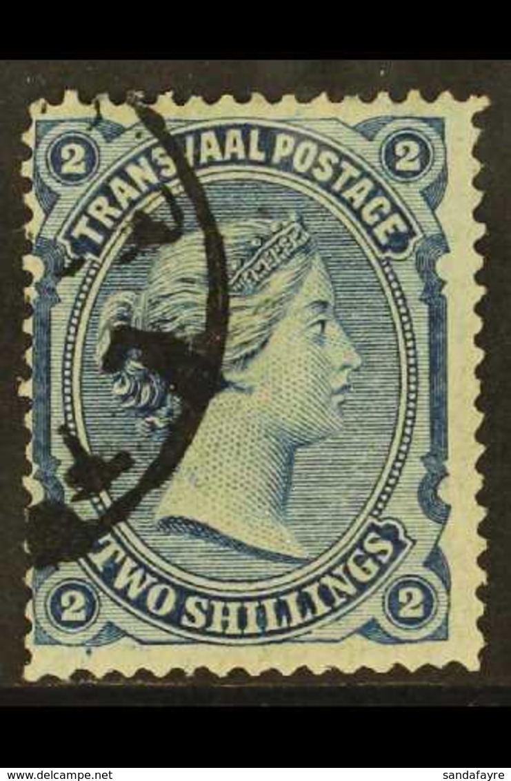 TRANSVAAL 1878 2s Blue, SG 139, Very Fine Used With Part Pretoria Cds At Upper Left Corner. For More Images, Please Visi - Non Classificati