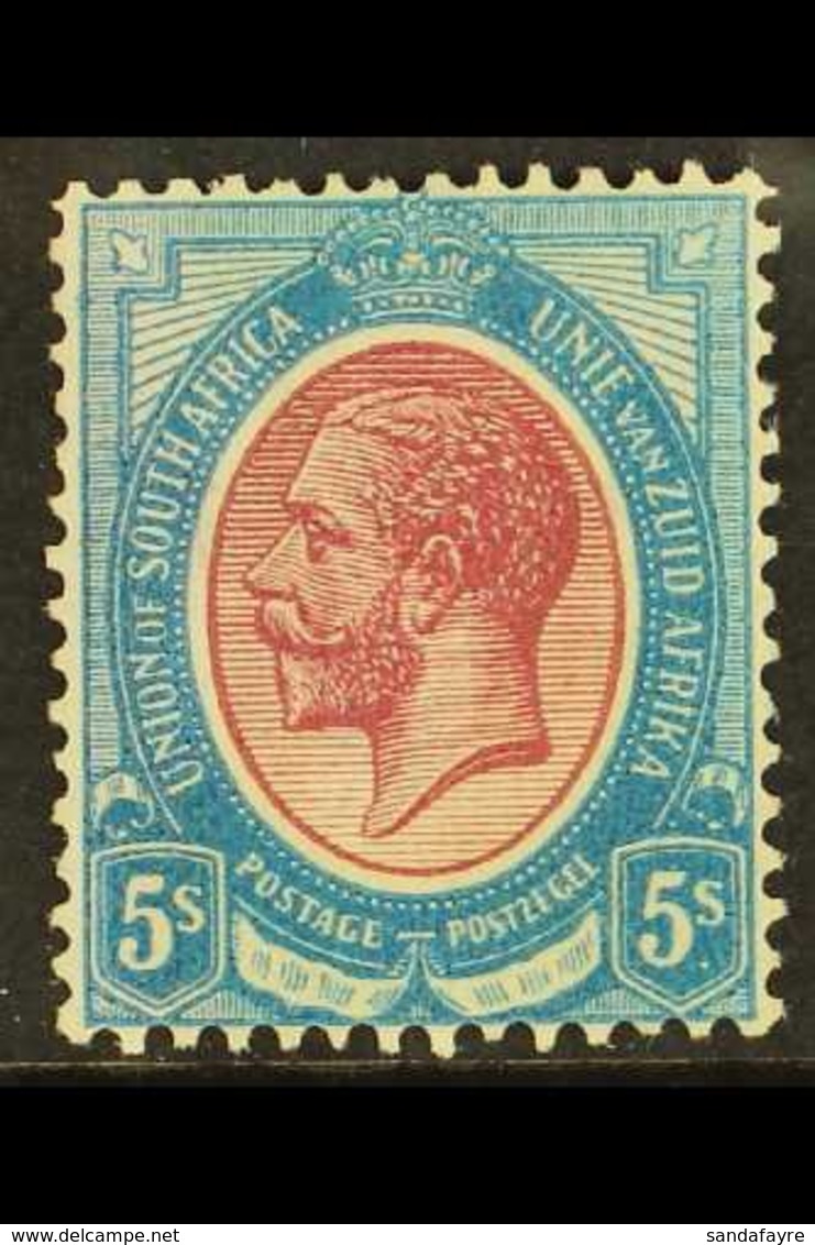 1913-24 5s Purple & Blue, SG 15, Superb, Very Lightly Hinged Mint. For More Images, Please Visit Http://www.sandafayre.c - Unclassified