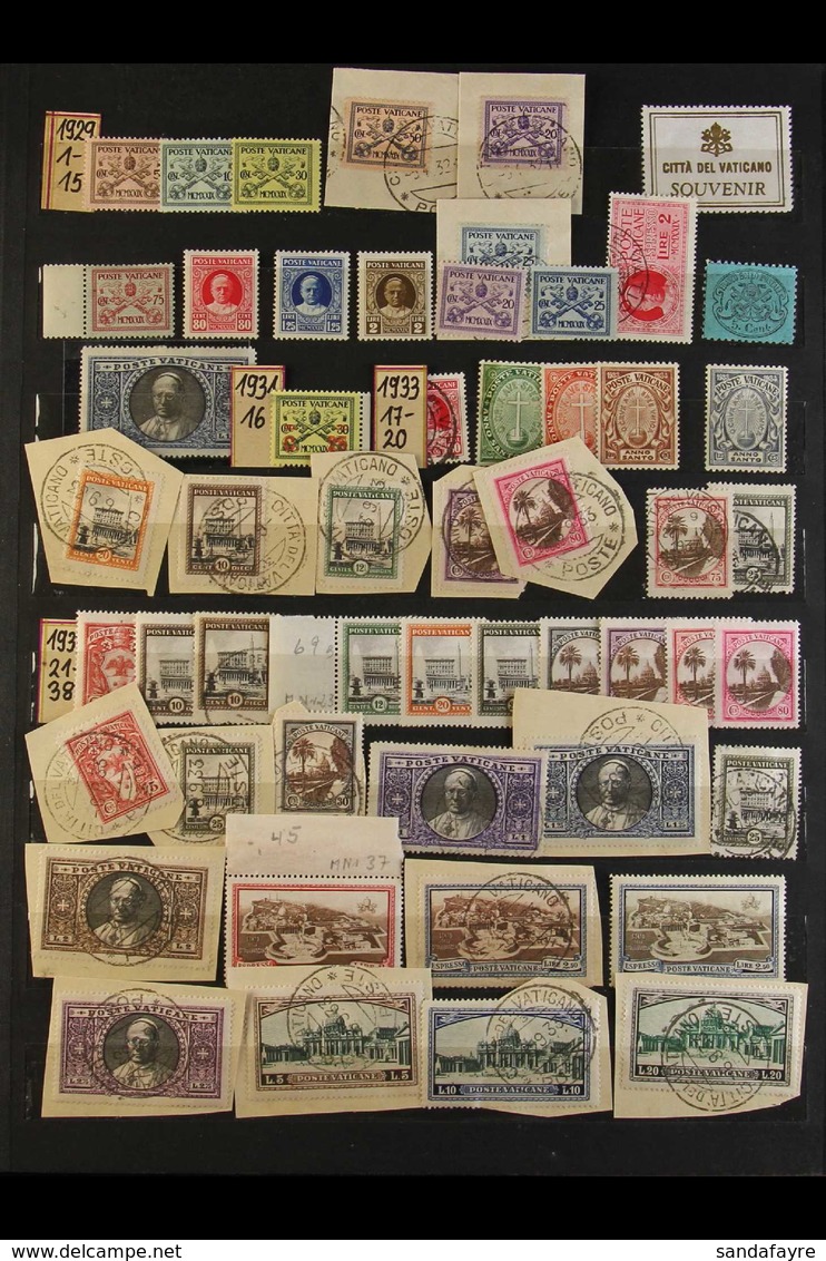 1929-97 INTERESTING EXTENSIVE COLLECTION. A Delightful Collection Presented In A Large Stockbook With Mint, Nhm & Used R - Altri & Non Classificati