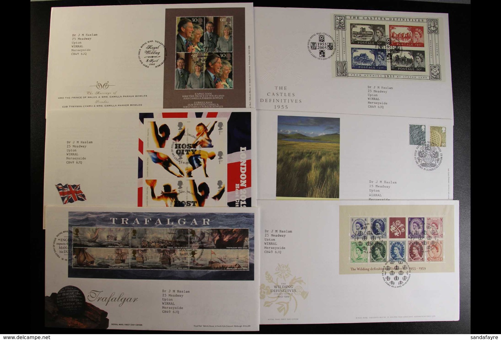 1964-2009 FIRST DAY COVERS Mostly GB Covers, Note Quantity Of Miniature Sheet FDCs To 2005, 2000-09 Regional Issues On F - Other & Unclassified