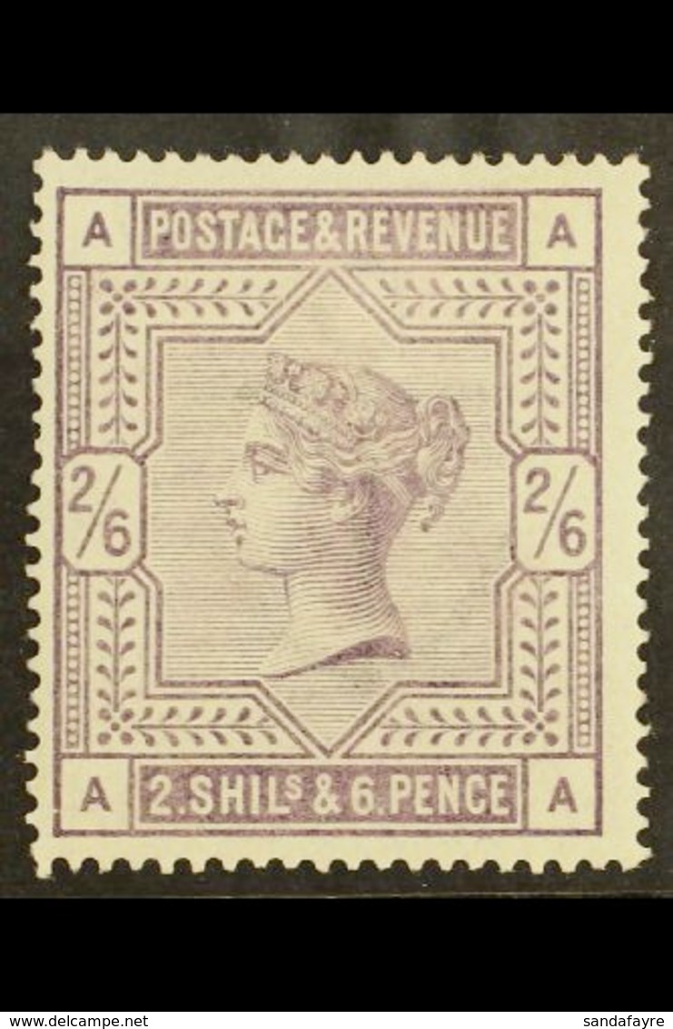 1883-84 2s6d Lilac, SG 178, Mint, Very Lightly Hinged. For More Images, Please Visit Http://www.sandafayre.com/itemdetai - Altri & Non Classificati