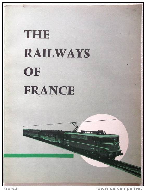 REVUE 1959 THE RAILWAYS OF FRANCE  CHEMINS DE FER FRANCE SNCF TRAIN GARE - Transport