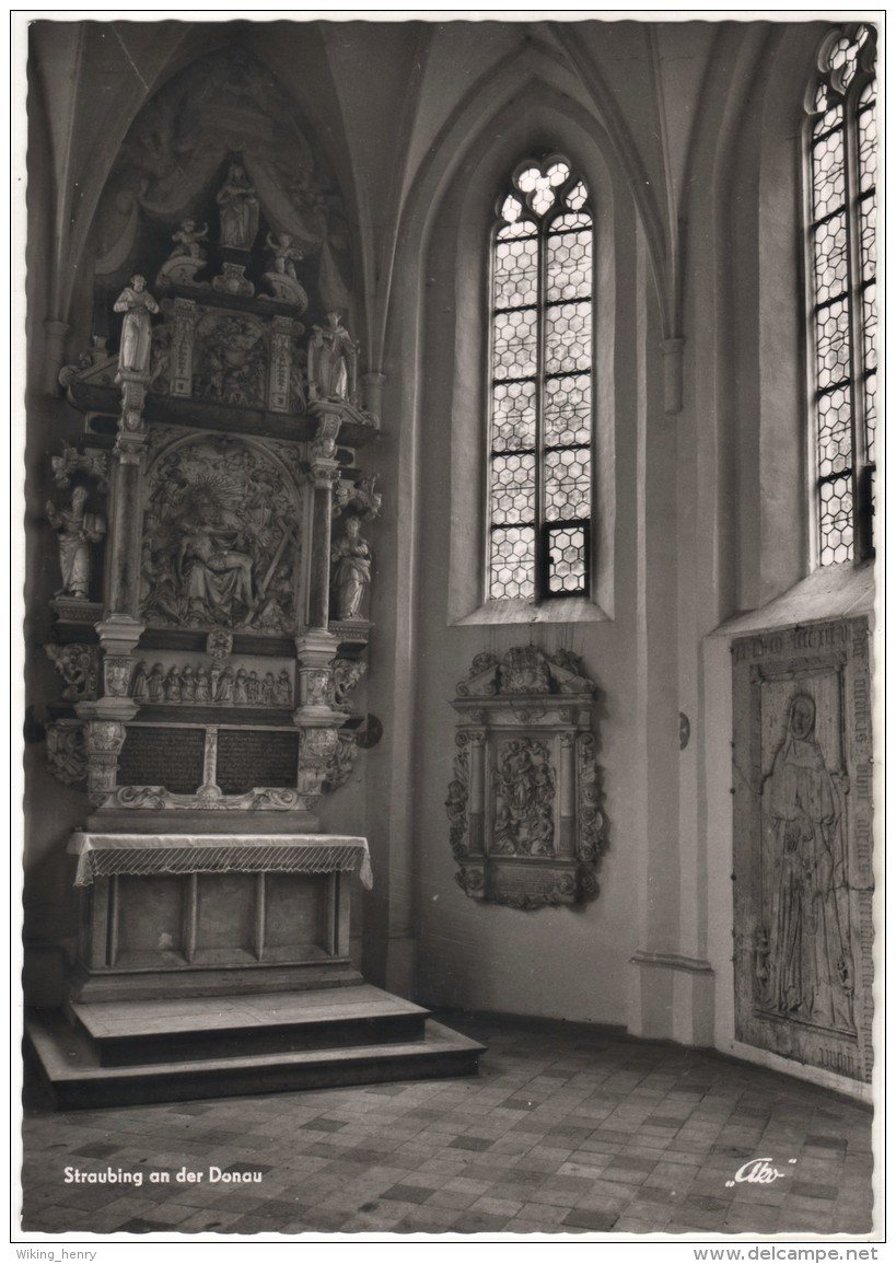 Straubing - S/w Agnes Bernauer Kapelle - Straubing