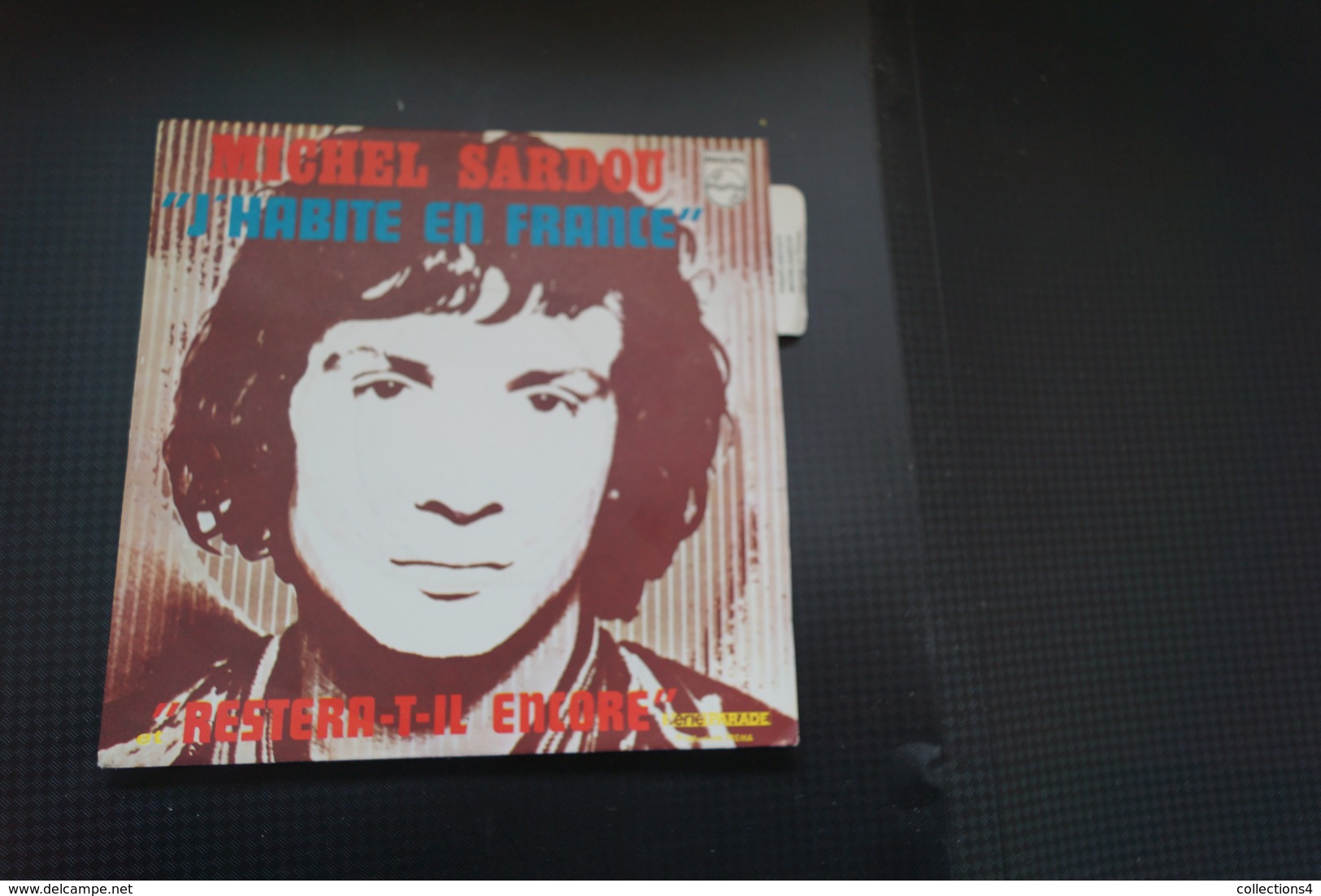 MICHEL SARDOU J HABITE EN FRANCE SP  DE 1970 / LANGUETTE / VARIANTE - Other - French Music