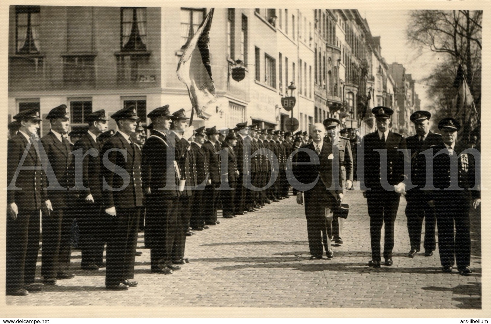 Photo Card / ROYALTY / Belgium / België / Prince Albert / Prins Albert / 50e Anniversaire Navire-école De Smet De Naeyer - Personnages