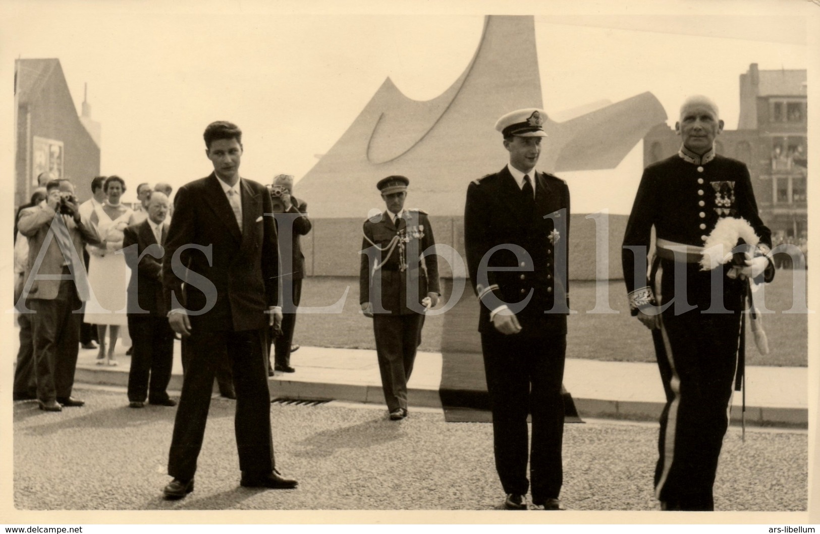 Postcard / ROYALTY / Belgium / België / Prince Albert / Prins Albert / Zeebrugge / 1957 - Zeebrugge