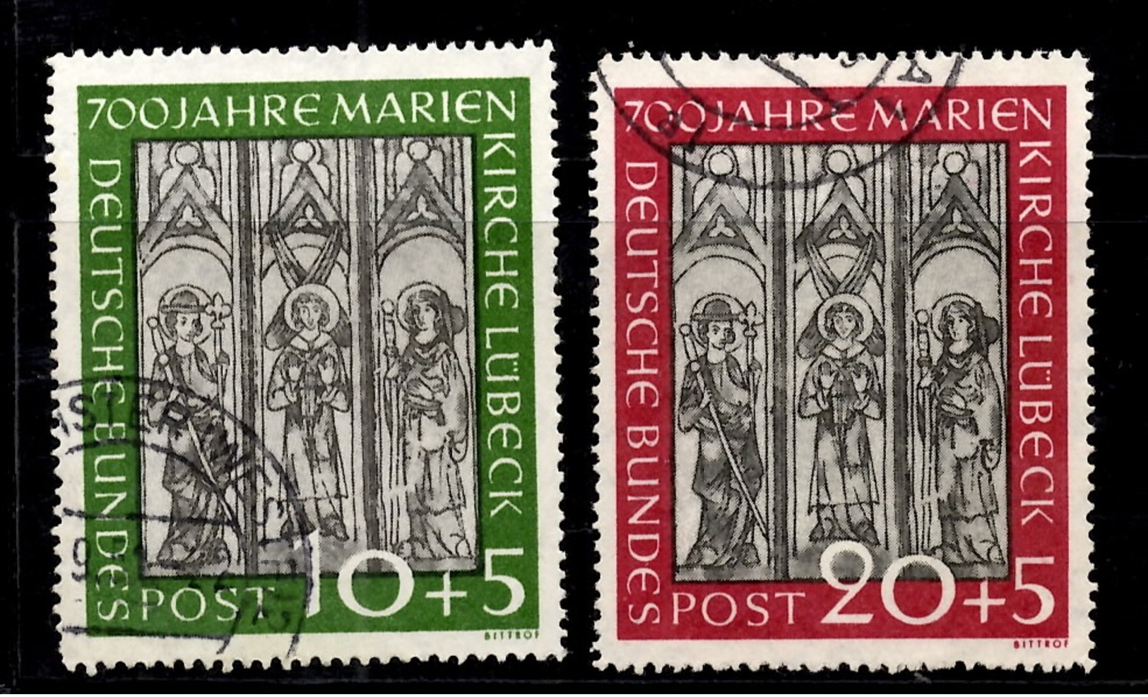 Allemagne/RFA YT N° 25/26 Oblitérés. B/TB. A Saisir! - Used Stamps