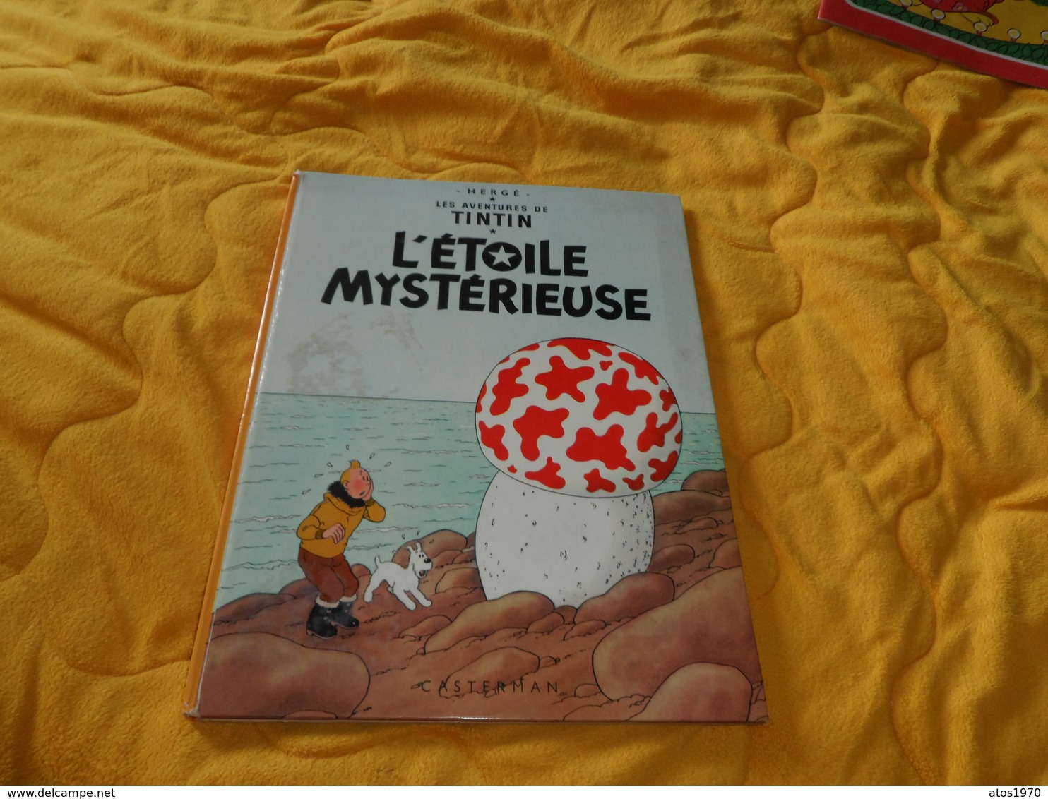 LIVRE BD HERGE LES AVENTURES DE TINTIN. L'ETOILE MYSTERIEUSE. CASTERMAN / EDITION 1966. - Tintin