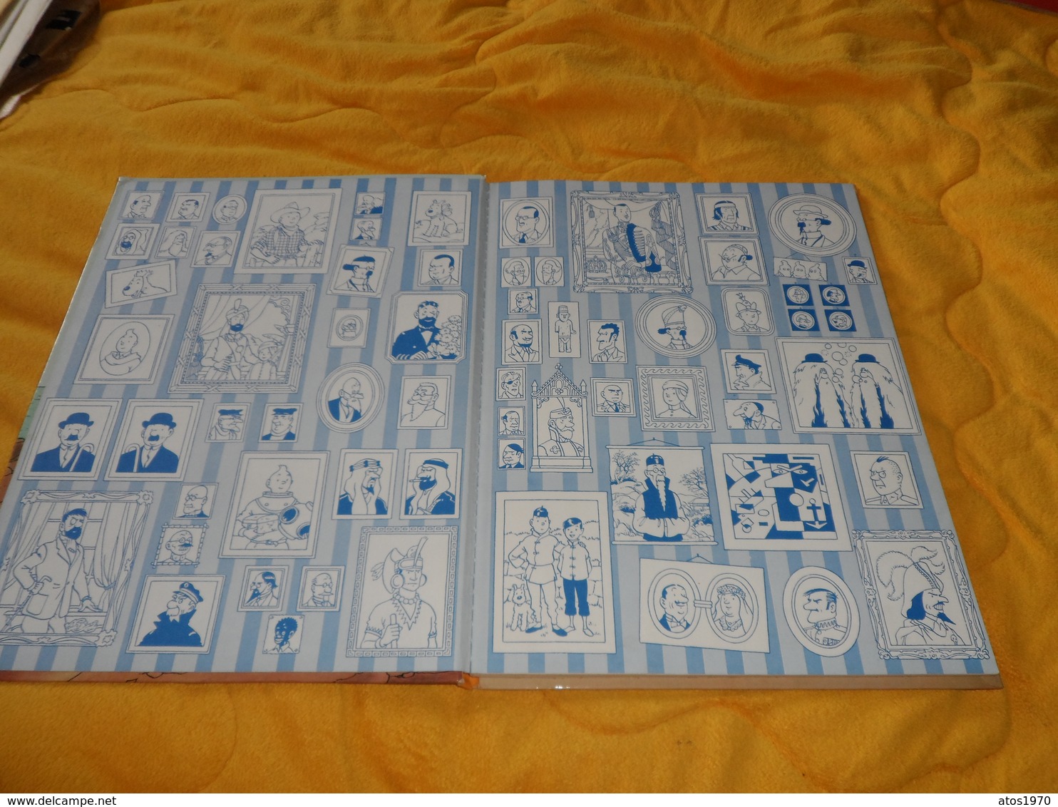 LIVRE BD HERGE LES AVENTURES DE TINTIN. L'ETOILE MYSTERIEUSE. CASTERMAN / EDITION 1966. - Tintin