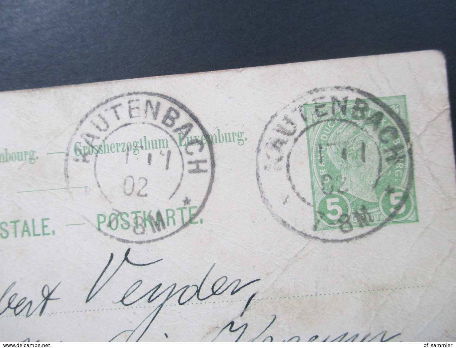 Luxemburg 44 Ganzsachen! 4x incomming Mail. Interessante Stempel. Ambulant / Rahmenstempel usw. ca. 1884 - 1926