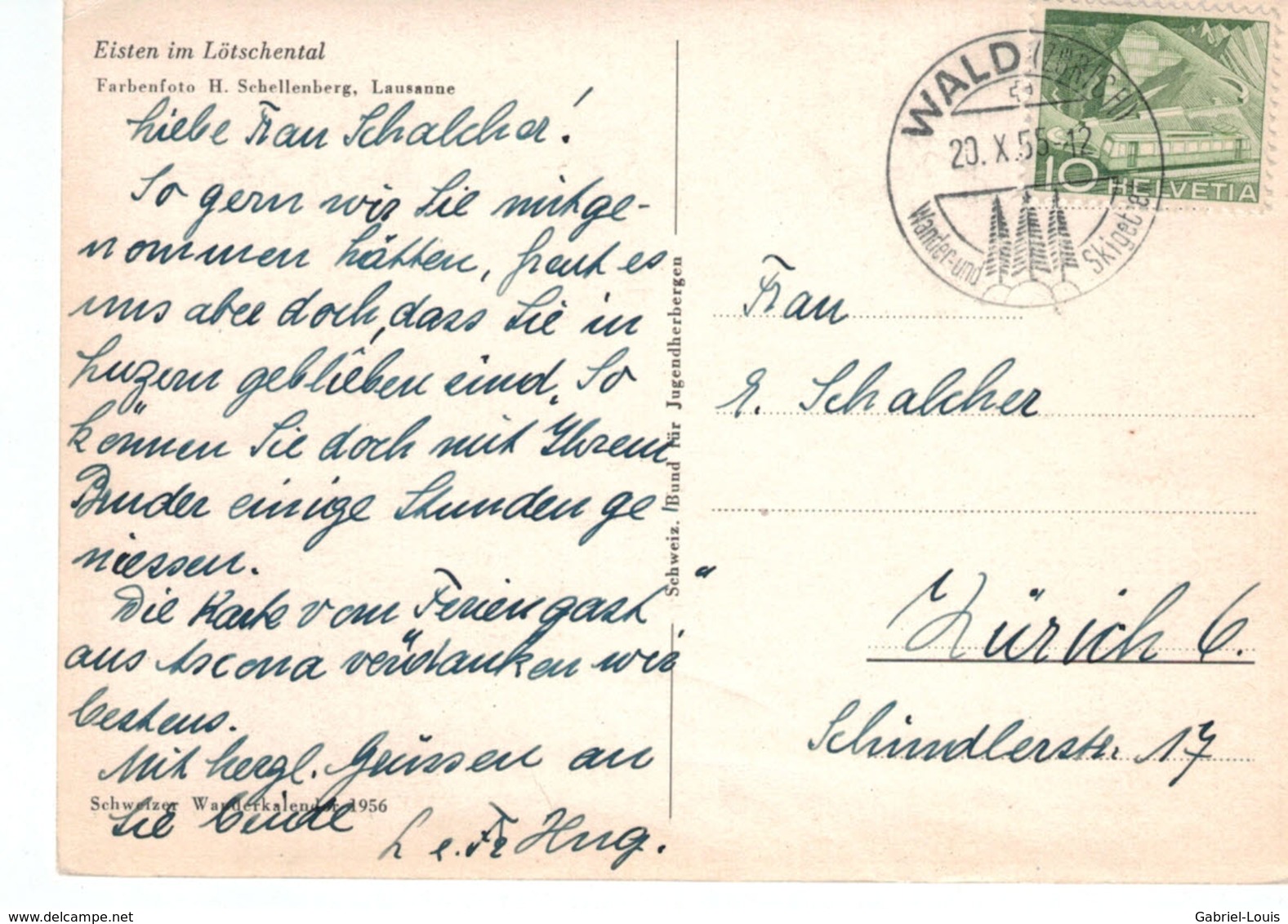 Eisten Im Lötschental  ( Carte 10 X 15 Cm) - Foggia