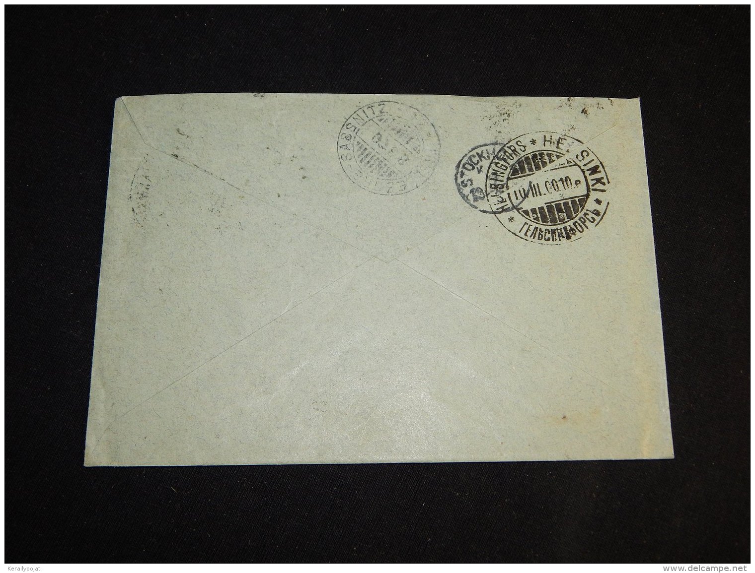 Norway 1901 Kristiania Cover To Finland__(L-13675) - Lettres & Documents