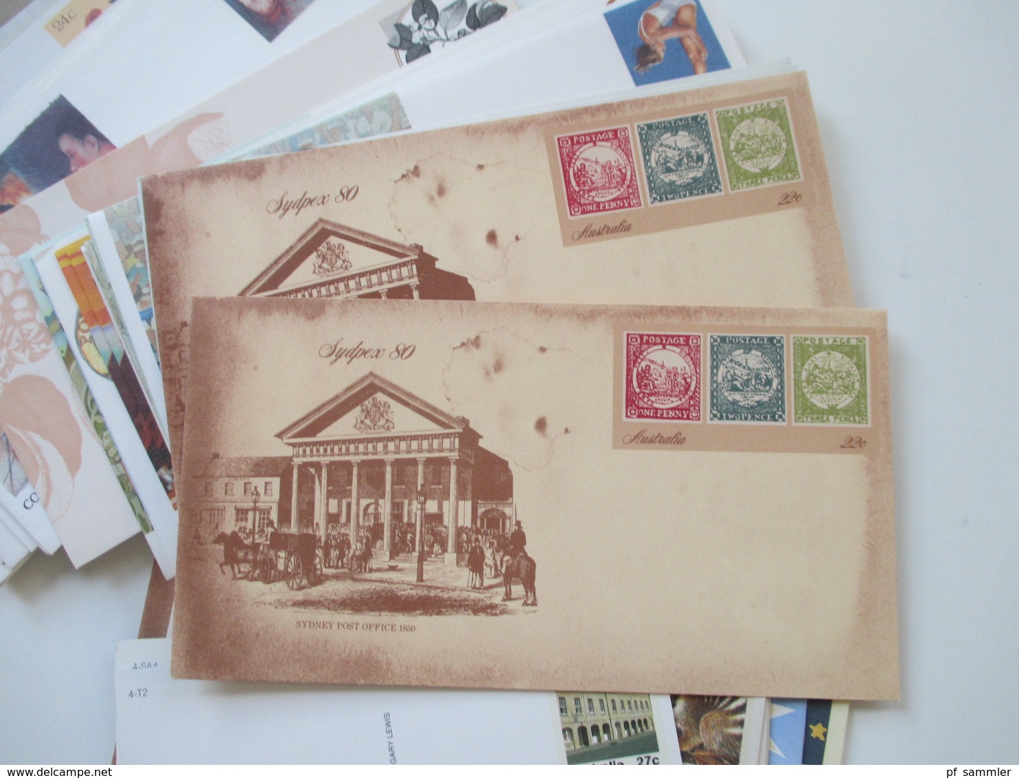 Australien Ganzsachen / Pre stamped envelope / Stationaries ca. 250 stk. Ganze Serien / Motive usw. Ungebraucht / Luxus!