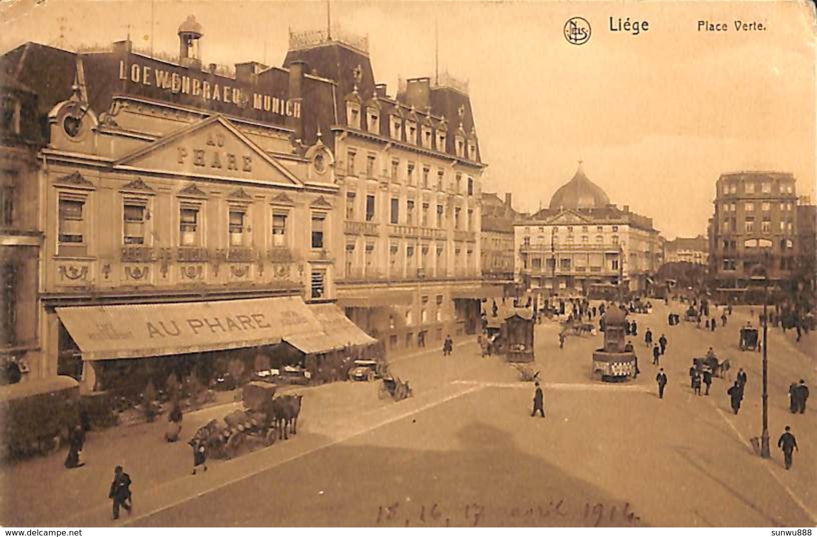 Liège - Top sélection de 36 cartes (animée, précurseur, tram,....voir scans) (Lot 1)