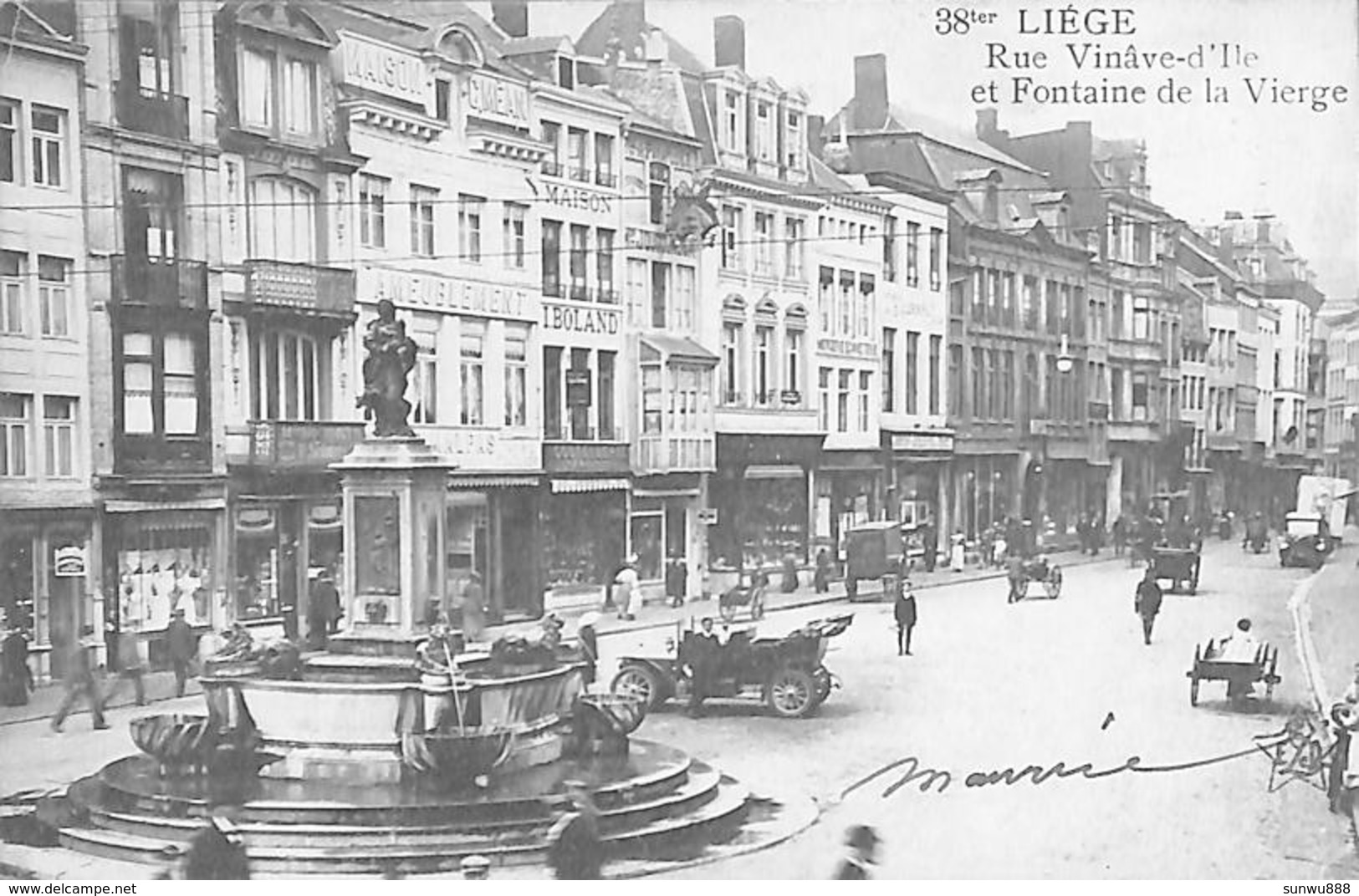 Liège - Top sélection de 36 cartes (animée, précurseur, tram,....voir scans) (Lot 3)