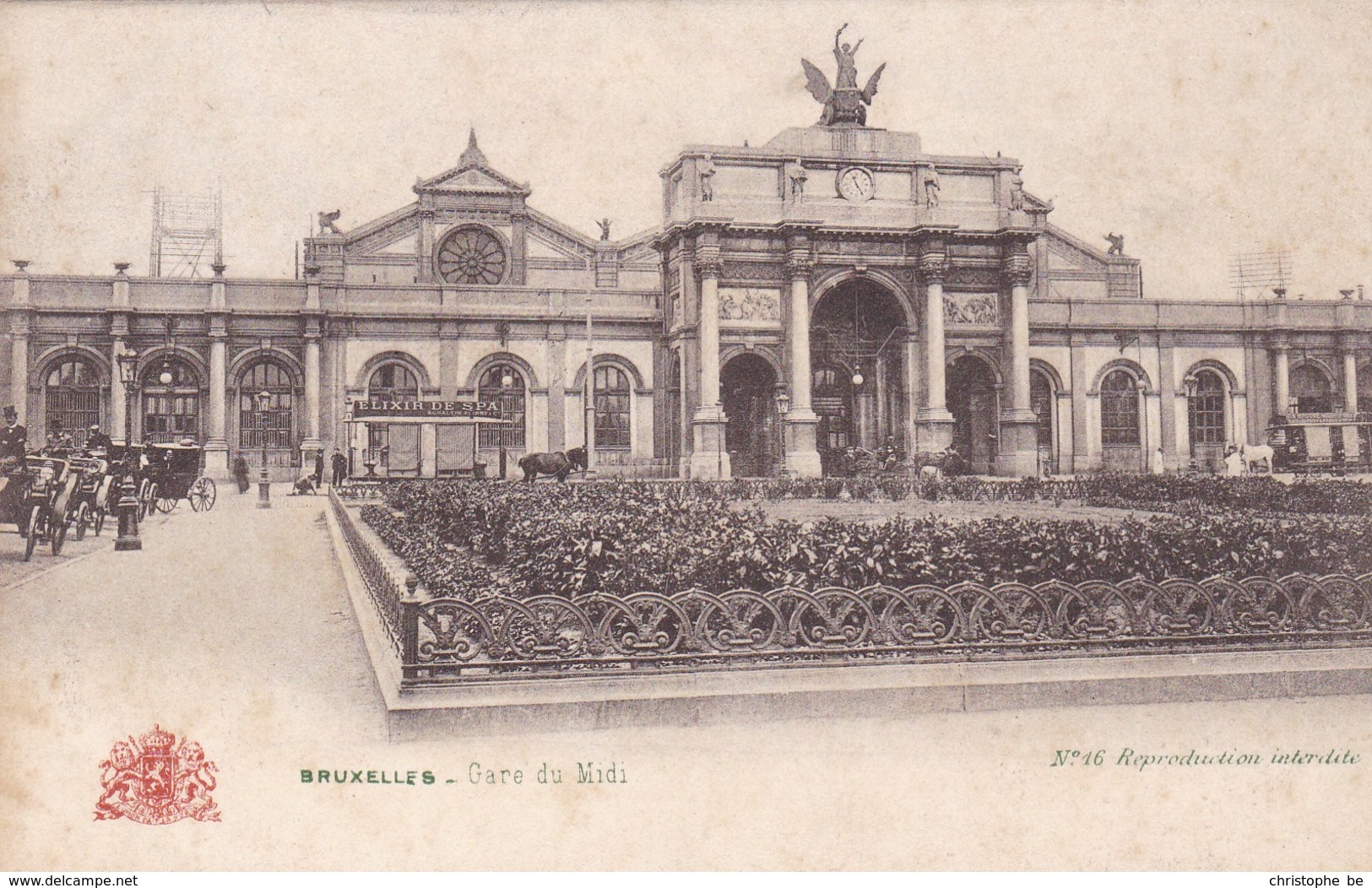 Bruxelles, Gare Du Midi (pk46711) - Spoorwegen, Stations