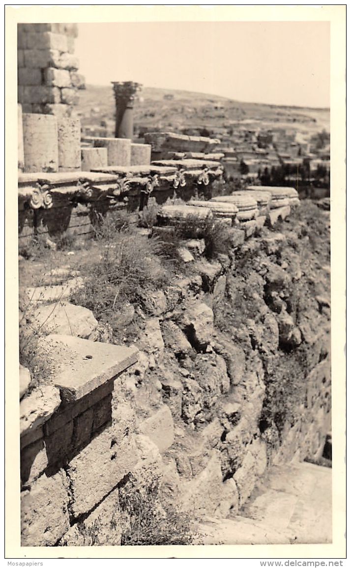 Jordanie - Original Photo - Gérasa, Temple De Djérache - Voir Dos 2 Scans - Lieux